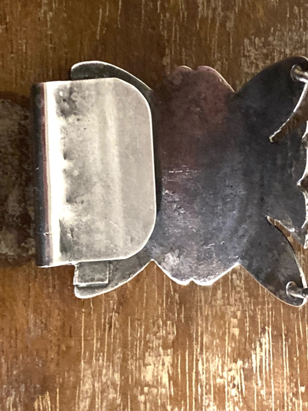 Vintage Mexican Silver & Purple Panel Bracelet • 83g • Handcrafted Boho Style - Picture 14 of 16